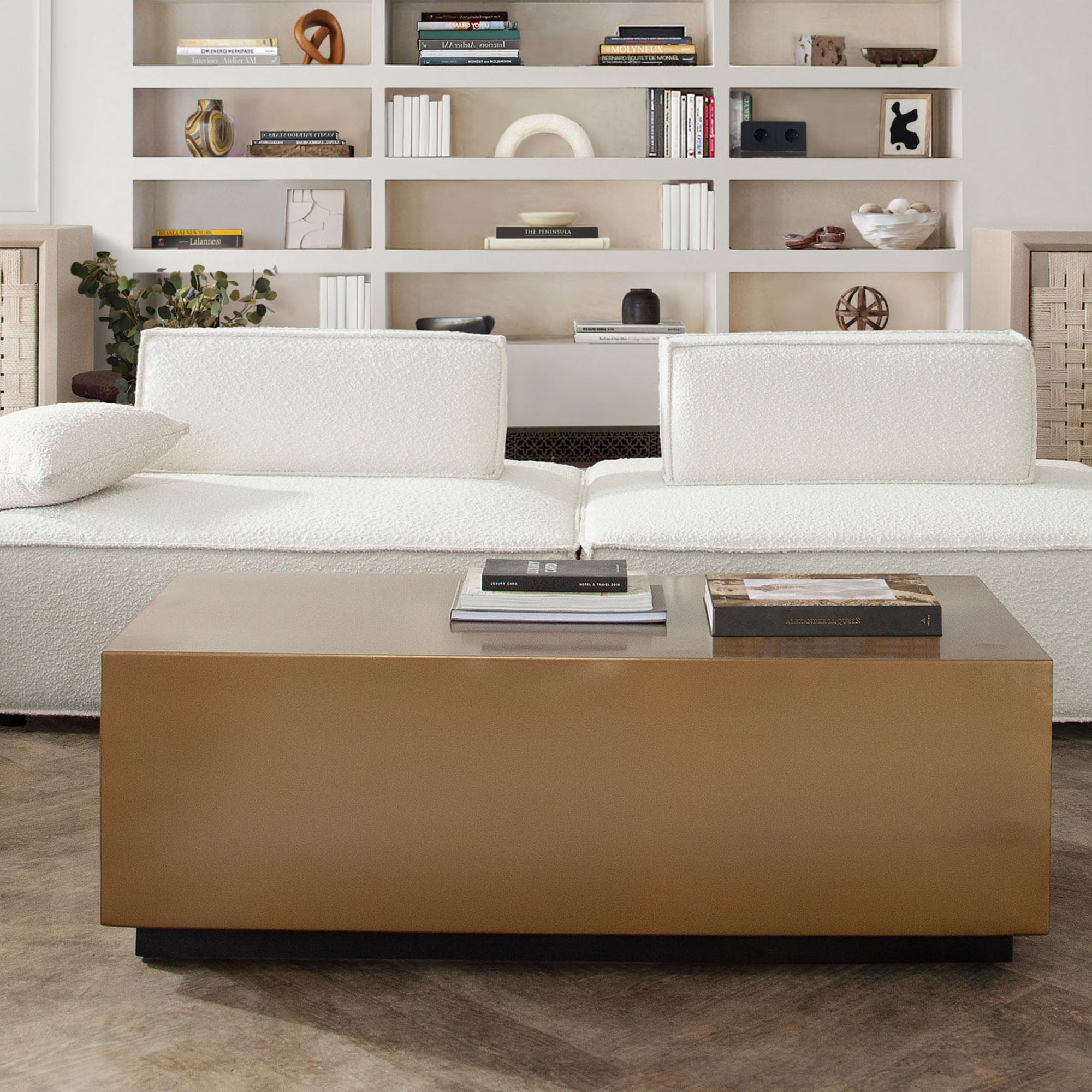 Diamond Sofa Cara 2-piece Square Modular Lounger