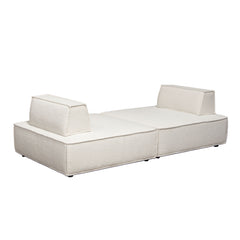 Diamond Sofa Cara 2-piece Square Modular Lounger