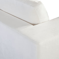 Diamond Sofa Muse Accent Chair in Mist White Performance Fabric