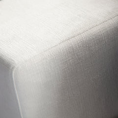 Diamond Sofa Muse Accent Chair in Mist White Performance Fabric